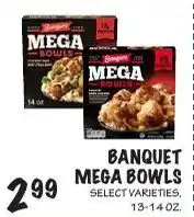 Foodarama Banquet mega bowls offer