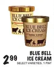 Foodarama Blue Bell ice cream offer