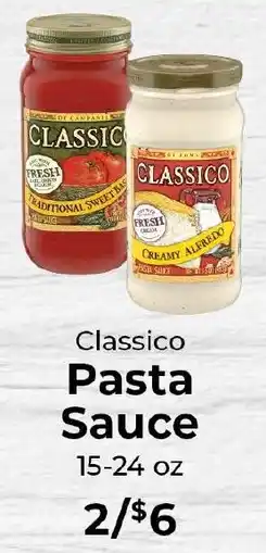 Sunset Foods Classico pasta sauce offer