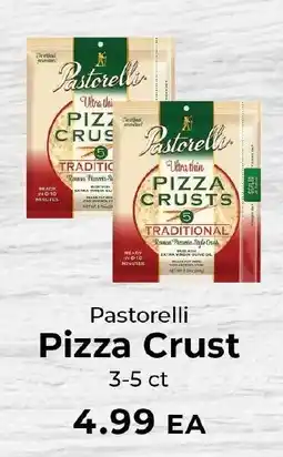 Sunset Foods Pastorelli pizza crust offer