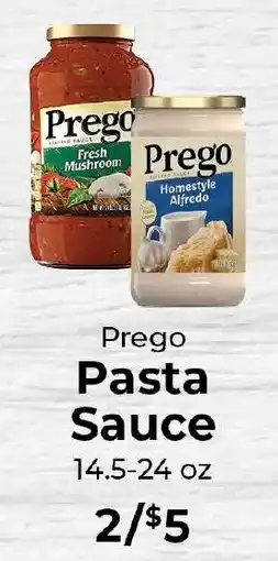 Sunset Foods Prego pasta sauce offer