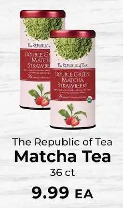 Sunset Foods The Republic of Tea Matcha Tea offer