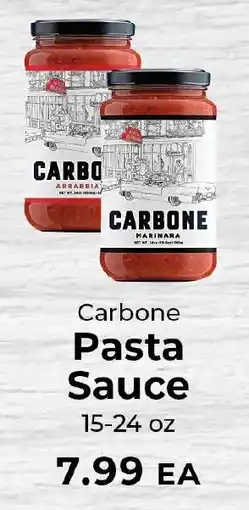 Sunset Foods Carbone pasta sauce offer