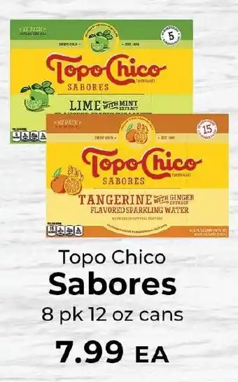 Sunset Foods Topo Chico Sabores offer