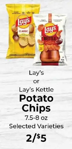 Sunset Foods Lay's potato chips offer