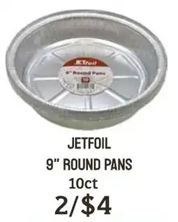 Seven Mile Market Jetfoil 9" round pans offer