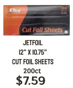 Seven Mile Market Jetfoil cut foil sheets offer