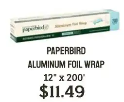 Seven Mile Market Paperbird aluminum foil wrap offer