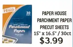 Seven Mile Market Paper House parchment paper offer