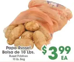 Arteagas Food Center Russet Potatoes offer
