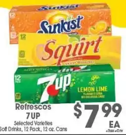 Arteagas Food Center Refrescos 7up offer
