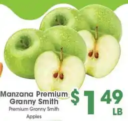 Arteagas Food Center Manzana Premium Granny Smith Apples offer
