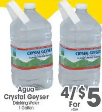 Arteagas Food Center Agua Crystal Geyser offer