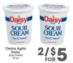 Arteagas Food Center Crema Agria Daisy Sour Cream offer