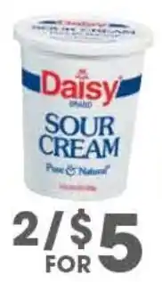 Arteagas Food Center Daisy sour cream offer