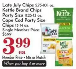 Pavilions Late July Chips offer