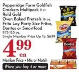 Pavilions Pepperidge Farm Goldfish Crackers Multipack offer