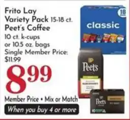 Pavilions Frito Lay Variety Pack offer