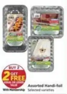 Pavilions Assorted Handi-foil offer