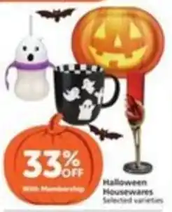 Pavilions Halloween Housewares offer