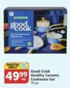 Pavilions Good Cook Healthy Ceramic Cookware Set offer