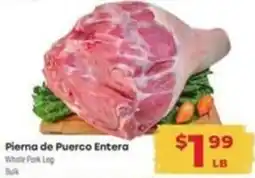 Supermercado El Rancho Whole Pork Leg offer