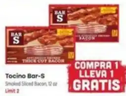 Supermercado El Rancho Tocino Bar-S Smoked Sliced Bacon offer