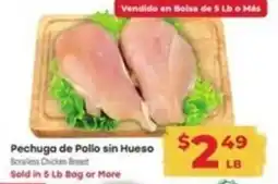 Supermercado El Rancho Boneless Chicken Breast offer