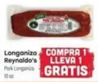Supermercado El Rancho Reynaldo's Pork Longaniza offer