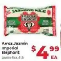 Supermercado El Rancho Imperial Elephant Jasmine Rice offer