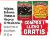 Supermercado El Rancho El Mexicano whole pinto or black beans offer
