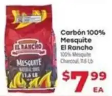 Supermercado El Rancho El Rancho mesquite charcoal offer