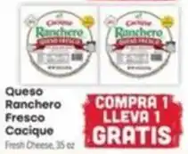 Supermercado El Rancho Cacique Queso Ranchero Fresco offer