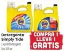 Supermercado El Rancho Simply Tide Liquid Detergent offer