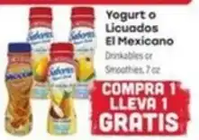 Supermercado El Rancho Yogurt o Licuados El Mexicano offer
