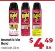 Supermercado El Rancho Raid insecticide offer