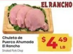 Supermercado El Rancho El Rancho Smoked Pork Chop offer