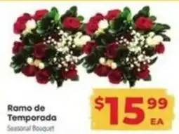 Supermercado El Rancho Seasonal Bouquet offer