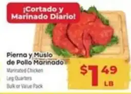 Supermercado El Rancho Marinated Chicken Leg Quarters offer