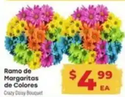 Supermercado El Rancho Crazy Daisy Bouquet offer