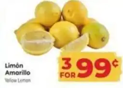 Supermercado El Rancho Yellow Lemon offer