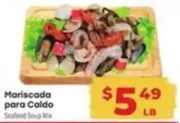 Supermercado El Rancho Seafood Soup Mix offer