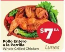 Supermercado El Rancho Whole Grilled Chicken offer