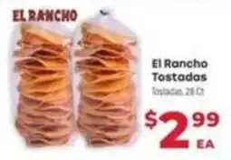 Supermercado El Rancho El Rancho Tostadas offer
