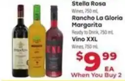 Supermercado El Rancho Stella Rosa Wines offer