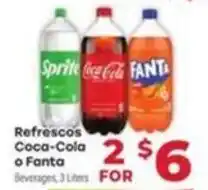 Supermercado El Rancho Refrescos Coca-Cola o Fanta offer