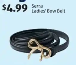 Aldi Serra ladies' bow belt offer