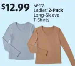 Aldi Serra ladies' long-sleeve t-shirts offer
