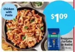 Aldi Rotini Reggano Farfalle or Rotini offer