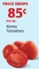 Aldi Roma Tomatoes offer